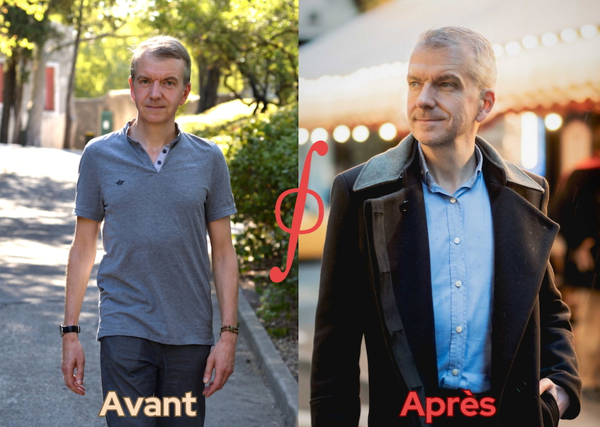 Photo avant après