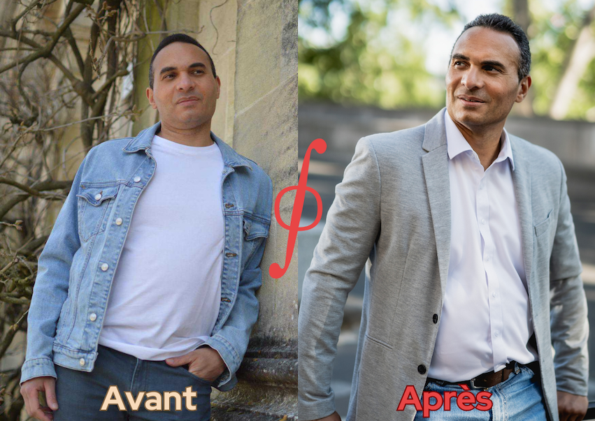 Photo avant après