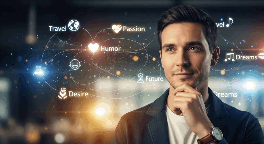 Réflexion sur les passions et centres d’intérêt
