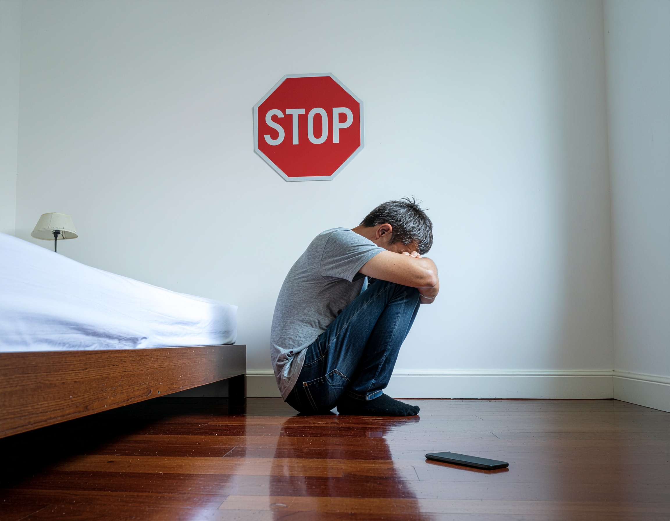 Profonde tristesse après une rupture