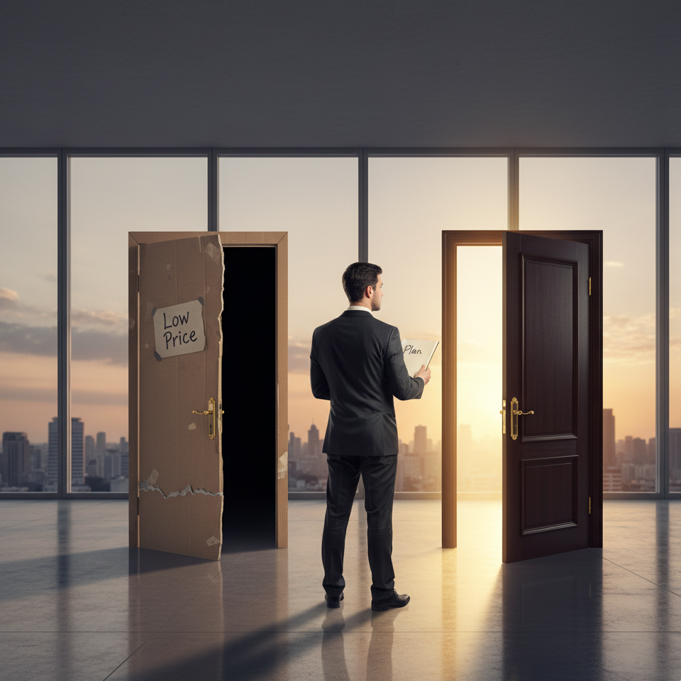 Le choix stratégique : Prix bas contre opportunité lumineuse