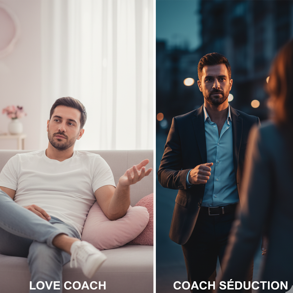 Love Coach vs. Coach Séduction : Deux approches de l'accompagnement relationnel