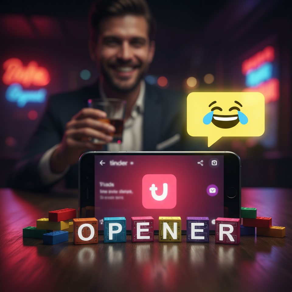 L'Art de l'Opener : Humour et Rencontres en Ligne dans une Ambiance de Bar