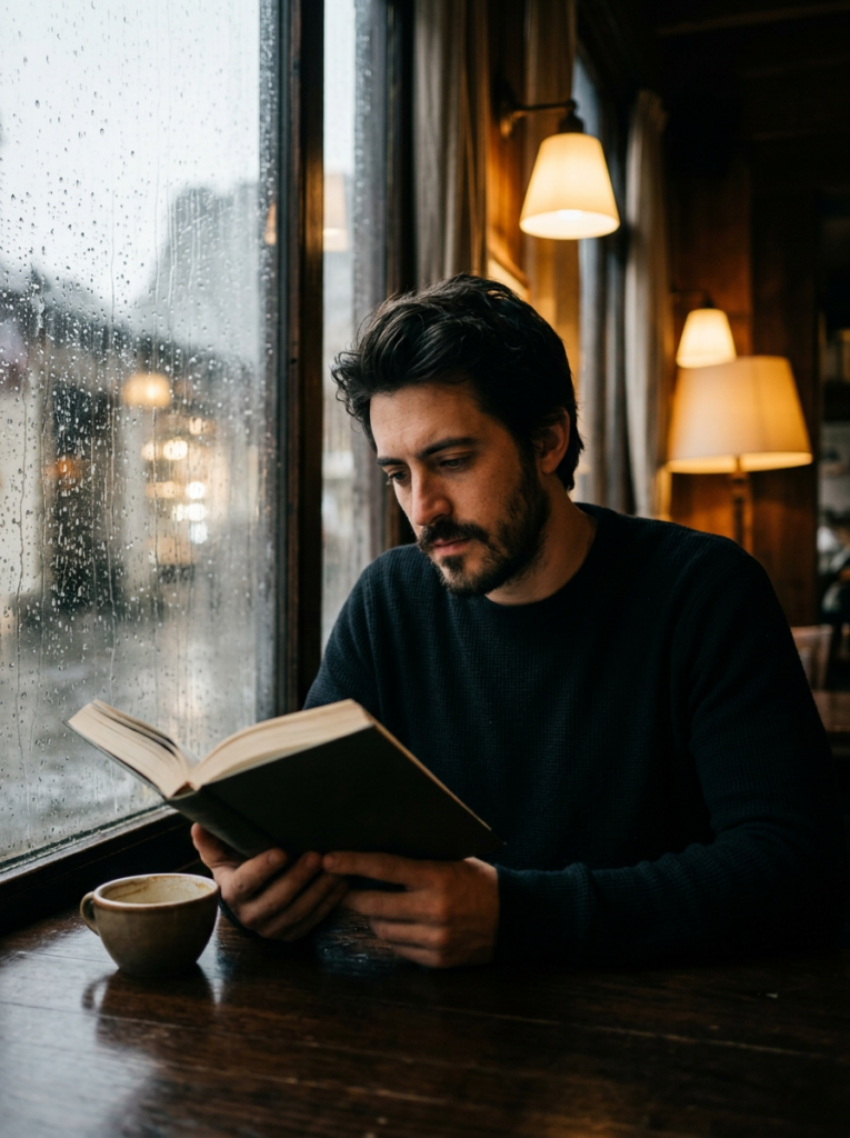 Lecture au Calme par Jour de Pluie