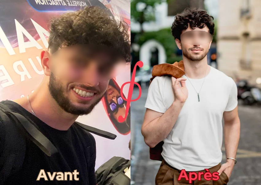 Avant après coaché